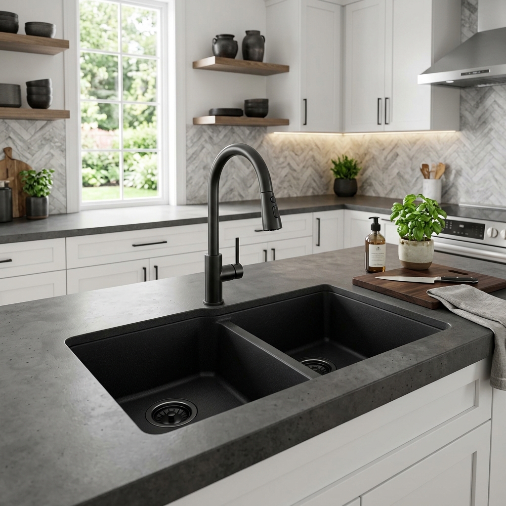 Quartz Kitchen Sink