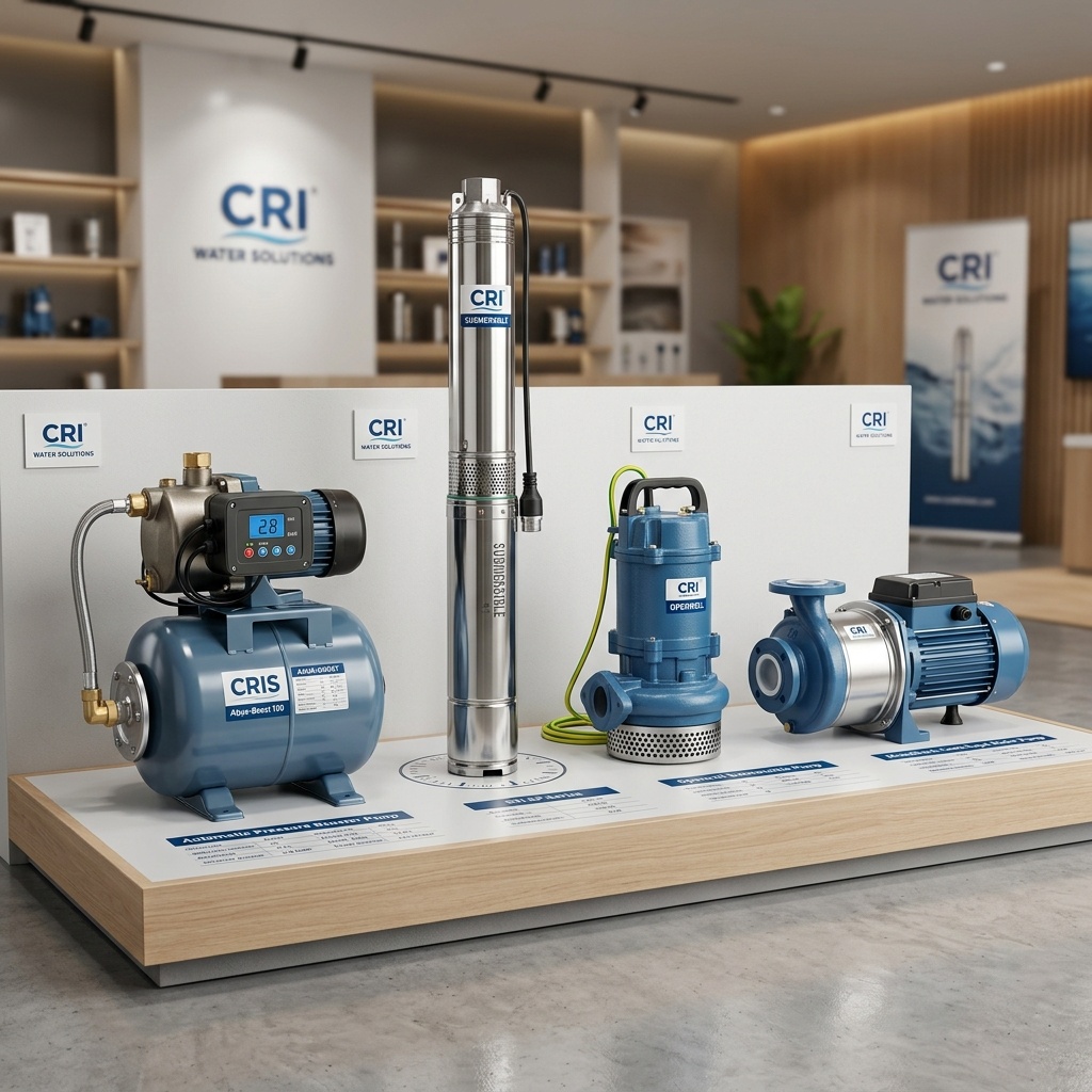 CRI Submersible Pumps & Pressure Boosters